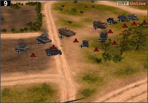 Właśnie tak wyglądają teraz jednostki wroga - [Rosja] Misja 4 [Opis 3] w Codename Panzers - Faza Pierwsza - Codename: Panzers - Faza Pierwsza - poradnik do gry