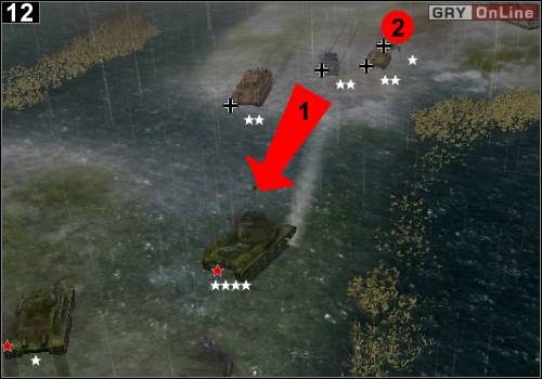 Przedostatni - największy atak - będzie złożony z czterech czołgów i jednej wyrzutni rakiet [2] - [Rosja] Misja 6 [Opis 4] w Codename Panzers - Faza Pierwsza - Codename: Panzers - Faza Pierwsza - poradnik do gry