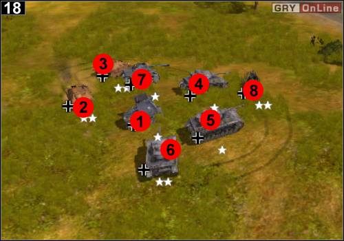 Druga grupa będzie odrobinę trudniejsza - [Alianci] Misja 3 [Opis 6] w Codename Panzers - Faza Pierwsza - Codename: Panzers - Faza Pierwsza - poradnik do gry