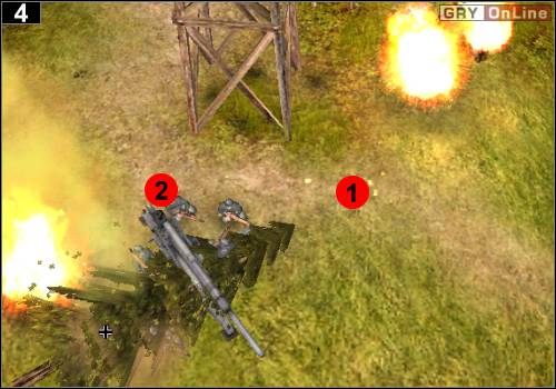 Teraz zajmiemy się bombardowaniem i artylerią - [Alianci] Misja 5 [Opis 2] w Codename Panzers - Faza Pierwsza - Codename: Panzers - Faza Pierwsza - poradnik do gry