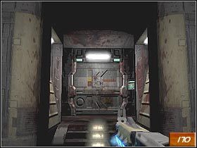 W następnej sali zobaczysz Malcolma Betrugera, który wyśle przeciwko Tobie potwory - [Opis] Delta Labs - Level 3 | Doom III - Doom III - poradnik do gry