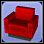 Pan Segment z podłokietnikami firmy Wygodniccy - Nowe obiekty trybu zakupów - Meble | The Sims 2 - The Sims 2 - Pełna Kolekcja - poradniki