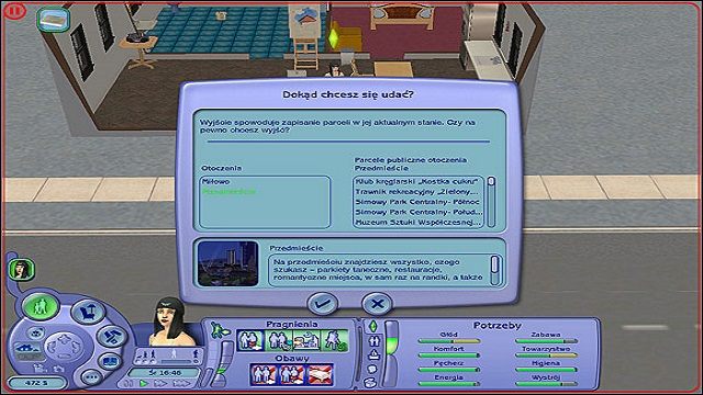 1 - Dzielnice rozrywki | The Sims 2 - The Sims 2 - Pełna Kolekcja - poradniki