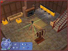Na złość prawom fizyki, w grze można zawieszać obiekty budowlane w powietrzu - Sztuczki architektoniczne | The Sims 2 - The Sims 2 - Pełna Kolekcja - poradniki