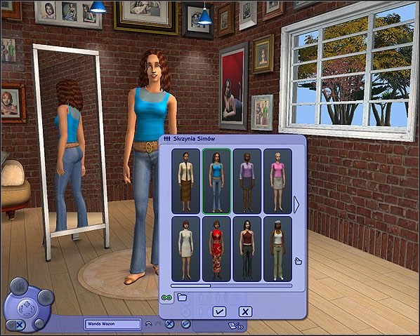 Kolejno w dół można wybrać przedział wiekowy danego Sima (do wyboru: Małe dziecko, Dziecko, Nastolatek, Dorosły, Emeryt) - Krok I | The Sims 2 - The Sims 2 - Pełna Kolekcja - poradniki