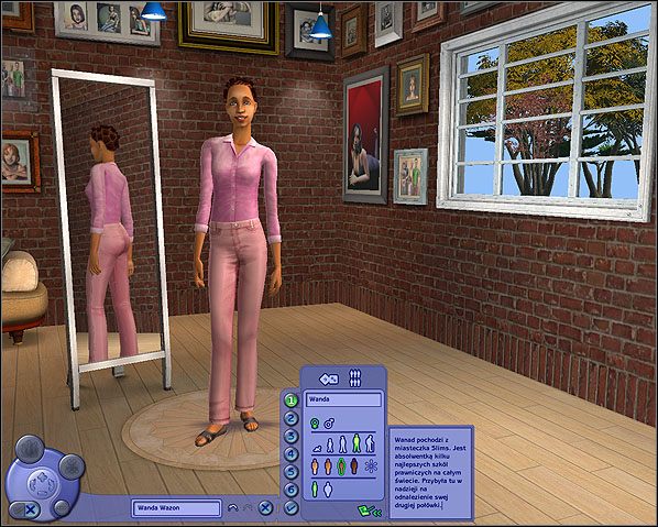 Dalej można zmienić kolor skóry Sima (od karnacji jasnej do bardzo ciemniej) - Krok I | The Sims 2 - The Sims 2 - Pełna Kolekcja - poradniki