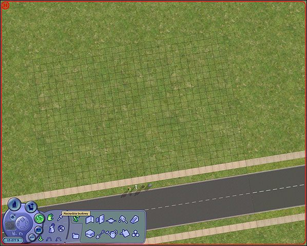 Dom można wybudować zarówno bezpośrednio na ziemi, jak i na fundamentach - Budowa domu | Modernizacja otoczenia | The Sims 2 - The Sims 2 - Pełna Kolekcja - poradniki