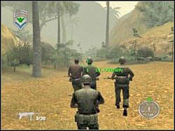 Wykorzystaj wolną chwilę, aby zapoznać się ze sterowaniem główną postacią a także podstawowymi czynnościami, które może ona wykonać - First Kill (1) | Misja 01 | ShellShock Nam 67 - ShellShock: Nam 67 - poradnik do gry