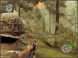 Biegnij cały czas prosto, nie możesz się zgubić, albowiem do celu prowadzi wyłącznie jedna droga - Fort Assault (1) | Misja 03 | ShellShock Nam 67 - ShellShock: Nam 67 - poradnik do gry