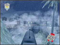 Podejdź do stacjonarnego karabinu maszynowego, przy którym znajdował się zestrzelony wcześniej strażnik - Getting Special (2) | Misja 05 | ShellShock Nam 67 - ShellShock: Nam 67 - poradnik do gry