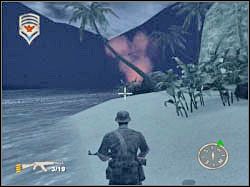 Biegnij do oznaczonego miejsca (screen) - Getting Special (2) | Misja 05 | ShellShock Nam 67 - ShellShock: Nam 67 - poradnik do gry