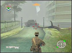 Zaczniesz zbliżać się do terenów zabudowanych - Men Down 02 | Misja 08 | ShellShock Nam 67 - ShellShock: Nam 67 - poradnik do gry