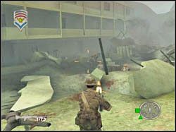 Po dotarciu do skrzyżowania, koniecznie zaczekaj na resztę drużyny - Men Down 02 | Misja 08 | ShellShock Nam 67 - ShellShock: Nam 67 - poradnik do gry