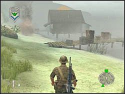 Do celu prowadzi wyłącznie jedna droga, nie możesz więc się zgubić - Men Down 02 | Misja 08 | ShellShock Nam 67 - ShellShock: Nam 67 - poradnik do gry