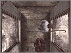 Za moment dojdziesz do przejścia do sąsiedniego pociągu - Podziemne przejście (5) | Etap 2 w Silent Hill 4 The Room - Silent Hill 4: The Room - poradnik do gry