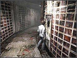 Tutaj znajdziesz dziennik, amunicję do pistoletu (Pistol Ammo), miecz (Sword of Obedience) oraz świecę (Holy Candle) - Wodne więzienie po raz drugi (1) | Etap 10 w Silent Hill 4 The Room - Silent Hill 4: The Room - poradnik do gry