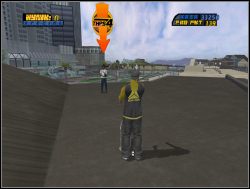 Mapa: San Francisco - Kareem Campbell - zabawy na dachu | Tryb kariery | Tony Hawks Pro Skater 4 - Tony Hawks Pro Skater 4 - poradnik do gry