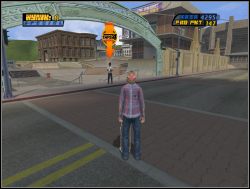 Mapa: Uczelnia - Jamie Thomas - jeden dzień z życia skejta | Tryb kariery | Tony Hawks Pro Skater 4 - Tony Hawks Pro Skater 4 - poradnik do gry