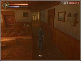 Dotrzesz do schodów prowadzących na drugie piętro, skorzystaj z nich - 02 - Hotel - Shade: Gniew Aniołów - poradnik do gry