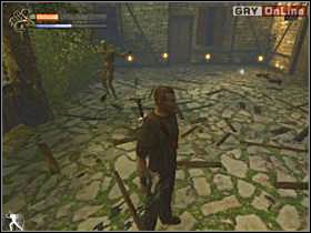 Po dopchanej skrzynce wejdź na galeryjkę i biegnij w lewo - 05 - Opuszczone miasto I cz.2 - Shade: Gniew Aniołów - poradnik do gry