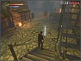 Znajdziesz się w widocznym na lewym obrazku pokoju - 05 - Opuszczone miasto I cz.2 - Shade: Gniew Aniołów - poradnik do gry