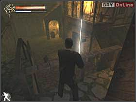 Druga łza jest w pokoju, z którego wybiegł czarodziej (lewy obrazek) - 09 - Płonące miasto cz.2 - Shade: Gniew Aniołów - poradnik do gry