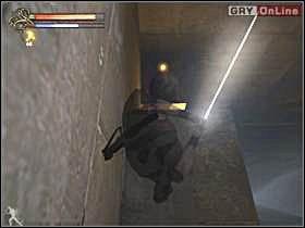 Potem zejdź tak, jak robiłeś to i zbierałeś ostatnią statuę Sobeka - 16 - Świątynia Seta II cz.4 - Shade: Gniew Aniołów - poradnik do gry