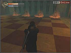 Tutaj musisz pokonać dwa razy czterech przeciwników na raz - 18 - Dom Ozyrysa cz.2 - Shade: Gniew Aniołów - poradnik do gry