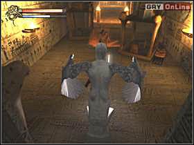 Znajdziesz się blisko posągu anioła - 19 - Sala kolumnowa cz.2 - Shade: Gniew Aniołów - poradnik do gry