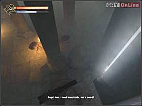 Czeka cię teraz kręta wędrówka na dół, z przeciwnikami których będziesz musiał pokonać po drodze (mumia i zombie) - 21 - Pola pokoju cz.3 - Shade: Gniew Aniołów - poradnik do gry