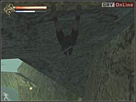 Musisz zeskoczyć na niższą półkę po lewej, jest tam magiczna łza - 27 - Most cz.1 - Shade: Gniew Aniołów - poradnik do gry