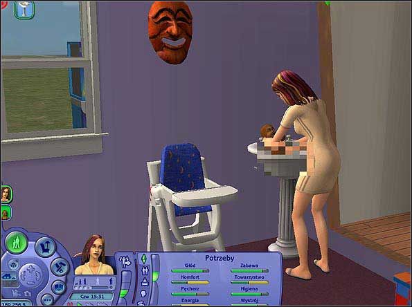 1 - Poród | The Sims 2 - The Sims 2 - Pełna Kolekcja - poradniki