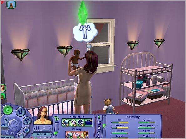 Niemowlęta po pewnym czasie stają się małymi dziećmi - Małe dziecko | The Sims 2 - The Sims 2 - Pełna Kolekcja - poradniki