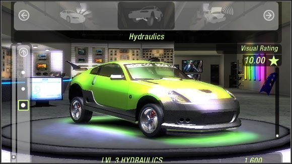 Nazwa - Osprzęt - Hydraulika | Sklepy w Need for Speed Underground 2 - Need for Speed: Underground 2 - poradnik do gry