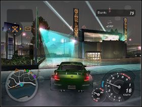 Niebawem dojeżdżamy do sklepu - Początek | Kariera w Need for Speed Underground 2 - Need for Speed: Underground 2 - poradnik do gry