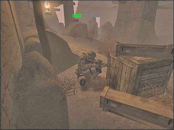 Drugi z trzech punktów na mapie - B (central) - Informacje | SF Sandstorm | Americas Army Special Forces - Americas Army: Special Forces - poradnik do gry