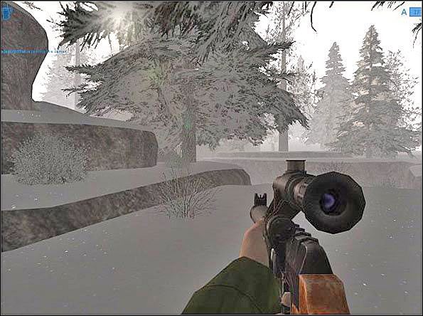 Jak widać na screenie jest cała masa dogodnych miejsc do wyczekiwania na wroga - Defense (1) | SF Taiga | Americas Army Special Forces - Americas Army: Special Forces - poradnik do gry