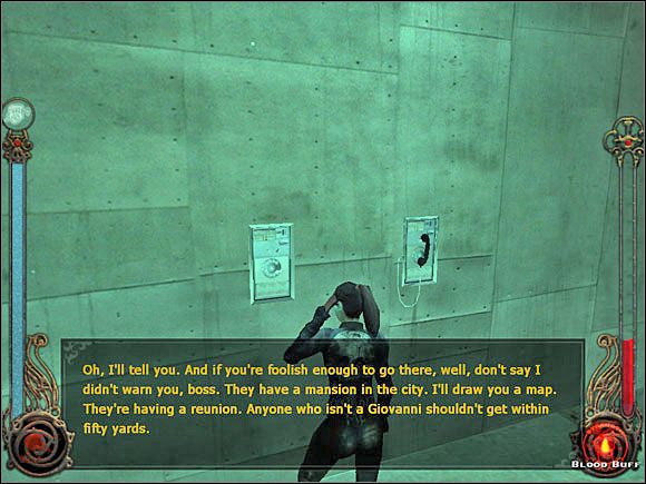 Gary skieruje Cię do Giovannis Mansion - Chinatown - 02 | Vampire The Masquerade Bloodlines - Vampire The Masquerade: Bloodlines - poradnik do gry