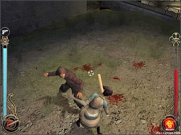 - Użyj Persuade na strażniku, by wpuścił Cię do domku - Santa Monica - 01 | Vampire The Masquerade Bloodlines - Vampire The Masquerade: Bloodlines - poradnik do gry