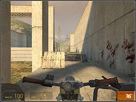 Eskapadę zakończysz z przymusu, kiedy strażnicy zablokują Ci drogę zaporą (#75) - Water Hazard (3) | Solucja Half-Life 2 - Half-Life 2 - poradnik do gry