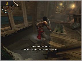 2 - Prolog (tutorial) - Statek | Prolog, Wrak | Prince of Persia Dusza Wojownika - Prince of Persia: Dusza Wojownika - poradnik do gry