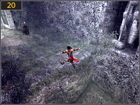 Ponownie wykonujemy bieg po ścianie [19] - Wrak - Plaża - teraźniejszość | Prolog, Wrak | Prince of Persia Dusza Wojownika - Prince of Persia: Dusza Wojownika - poradnik do gry