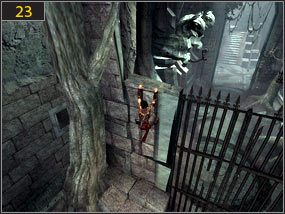 1 - Zrujnowana forteca - Wejście do fortecy - teraźniejszość | Zrujnowana forteca, Pierwsze kroki w przeszłość - Prince of Persia: Dusza Wojownika - poradnik do gry