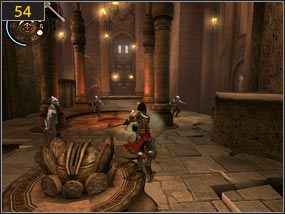 6 - Pierwsze kroki w przeszłości - Wejście do fortecy - przeszłość | Zrujnowana forteca, Pierwsze kroki w przeszłość - Prince of Persia: Dusza Wojownika - poradnik do gry