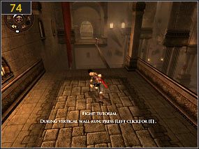 2 - Południowe przejście - przeszłość (2) | W pogoni za dziewczyną w czerni - Prince of Persia: Dusza Wojownika - poradnik do gry