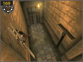 4 - Pomocna dłoń - Hol centralny - przeszłość | Pomocna dłoń, Klucz i zamek - Prince of Persia: Dusza Wojownika - poradnik do gry