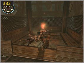 Pociągamy za dźwignię i wysuwa się pomost [331] - Pokój aktywacyjny - przeszłość (3) | Trybiki i śrubki | PoP Dusza Wojownika - Prince of Persia: Dusza Wojownika - poradnik do gry