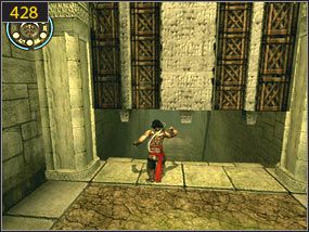 W ogrodzie [427] kierujemy się w stronę bramy [428], którą otwieramy mechanizmem - Hol ogrodowy - przeszłość | Woda i ogrody | Prince of Persia Dusza Wojownika - Prince of Persia: Dusza Wojownika - poradnik do gry