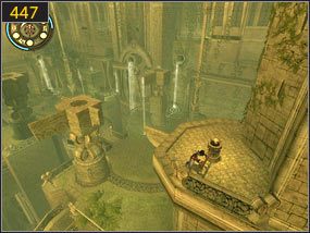 2 - Wodospady w ogrodzie - przeszłość (2) | Woda i ogrody | PoP Dusza Wojownika - Prince of Persia: Dusza Wojownika - poradnik do gry