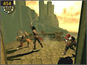 Po krótkiej scence wracamy [453] - Wodospady w ogrodzie - przeszłość (2) | Woda i ogrody | PoP Dusza Wojownika - Prince of Persia: Dusza Wojownika - poradnik do gry